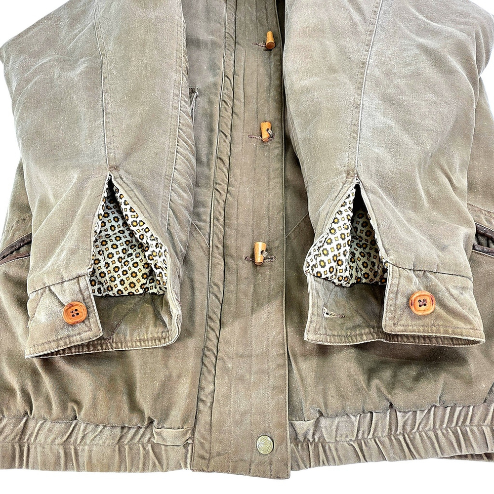 Americana Workwear Andy Johns Sherpa Lined Field Jacket Men M tan Ranch Coat - Picture 7 of 13